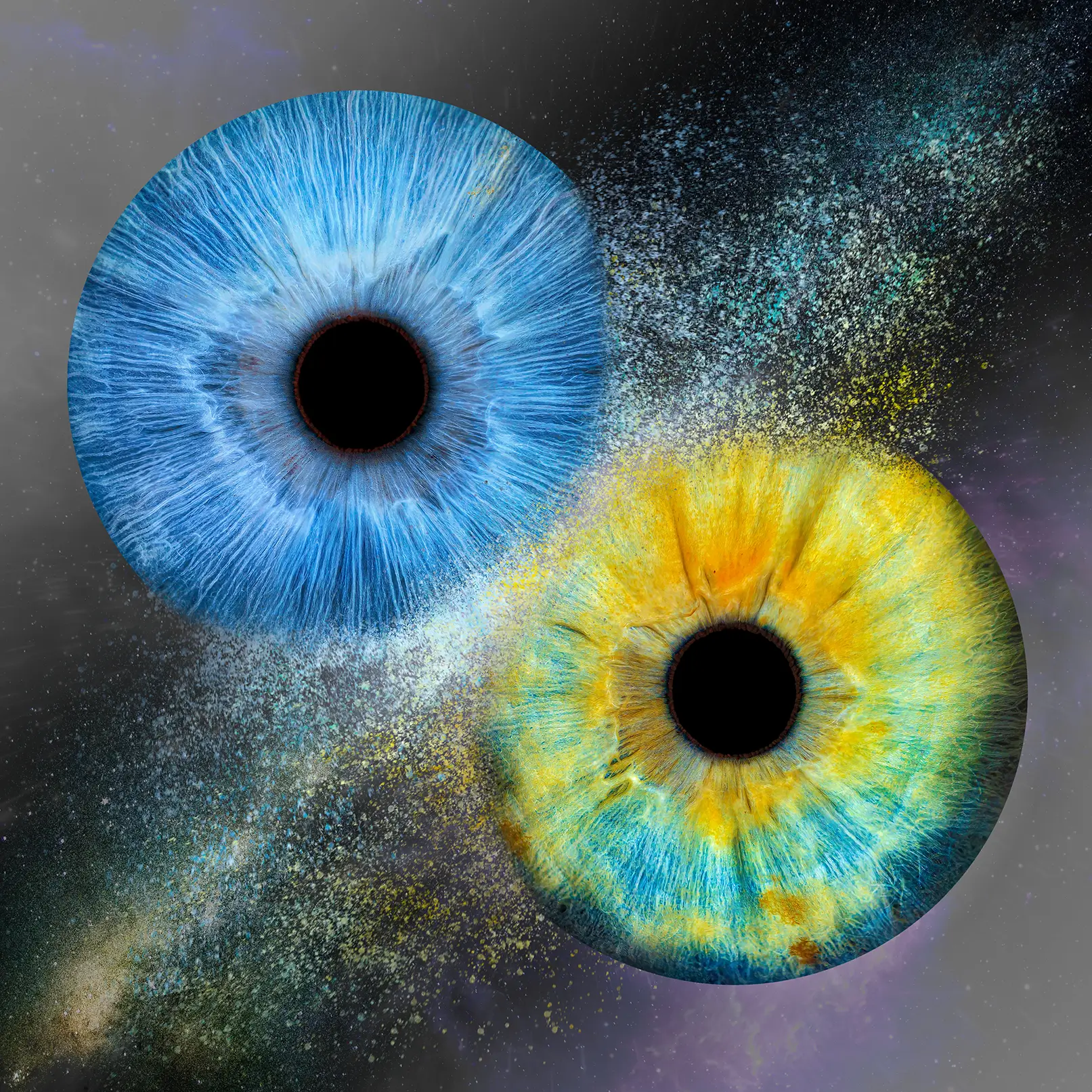 Planetary collision variant 2